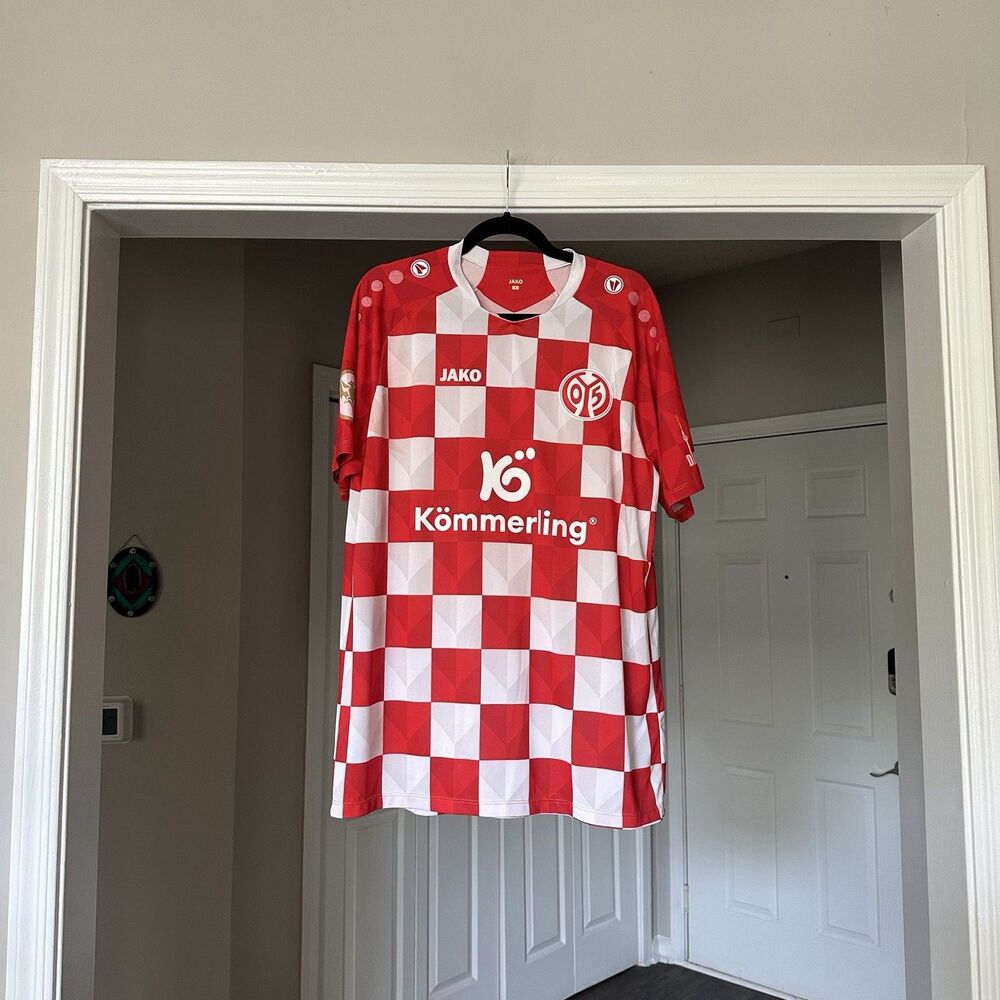 FSV Mainz 05 2023/2024 Jako Home Football Shirt Soccer Jersey Men Size XL #5
